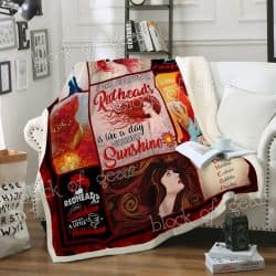 Red Hair Sofa Throw Blanket CTN16 Geembi™