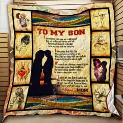 To My Son, I'm So Proud Of You Quilt Geembi™