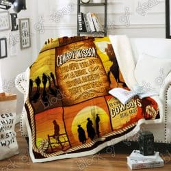 The Cowboy Life Sofa Throw Blanket NP217 Geembi™