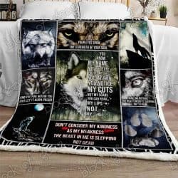 I Am Wolf Sofa Throw Blanket TT225 Geembi™