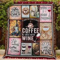 Wine & Coffee Quilt CTN21 Geembi™