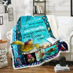 Life Is Like The Ocean Sofa Throw Blanket TTL228 Geembi™