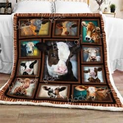 Cute Cows Sofa Throw Blanket CTN41 Geembi™