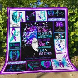 I Am The Storm, Suicide Prevention Awareness Quilt Geembi™