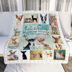 Love Chihuahuas Sofa Throw Blanket  Geembi™