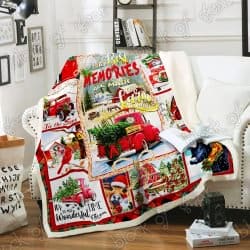 Christmas On The Farm Sofa Throw Blanket Geembi™