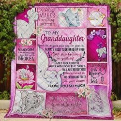 To My Granddaughter, Grandma Quilt NP303 Geembi™