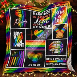 Support LGBT, Love Is Love Quilt CTN104 Geembi™