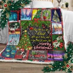 Merry Christmas Sofa Throw Blanket NH185 Geembi™