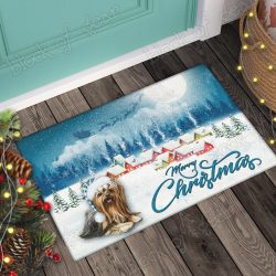 Geembi™ Christmas Yorkshire Terrier Doormat