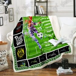 Soccer - My Love, My Passion Sofa Throw Blanket NH7 Geembi™
