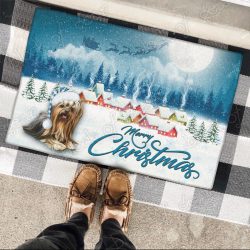 Geembi™ Christmas Yorkshire Terrier Doormat