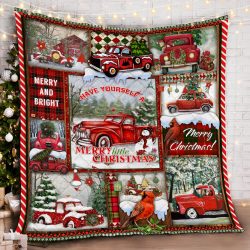 Red Truck Christmas Quilt Geembi™