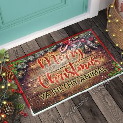 Geembi™ Merry Christmas Ya Filthy Animal Doormat