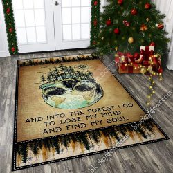 Geembi™ And Into The Forest I Go To Lose My Mind  Living Room Rug