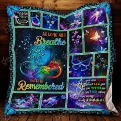 As Long As I Breathe, You'll Be Remembered Quilt SHB004 Geembi™