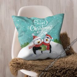 Geembi™ Christmas Couple Penguin Cushion Cover CTN152