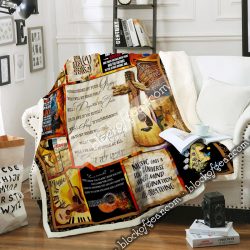 I Can Only Imagine, Guitar  Sofa Throw Blanket Geembi™