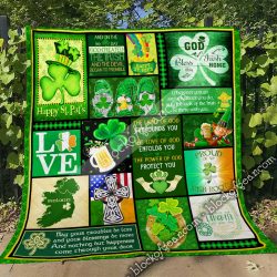 Irish Family Saint Patrick's Day Quilt Blanket THB1719Q Geembi™