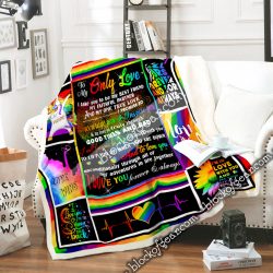 To My Only Love, LGBT Sofa Throw Blanket Geembi™