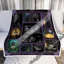 Black Cat Magic Sofa Throw Blanket Geembi™
