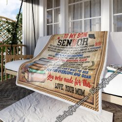 Mom To Son Senior 2020 Sofa Throw Blanket QNN402 Geembi™