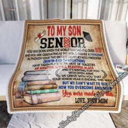 Mom To Son Senior 2020 Sofa Throw Blanket QNN402 Geembi™