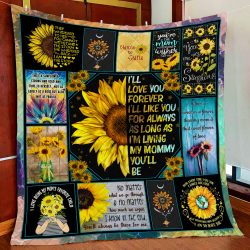 I Love You Mommy Quilt Blanket Geembi™