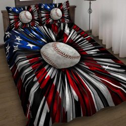 Baseball American Quilt Bedding Set Geembi™
