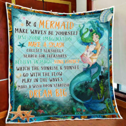 Mermaid Quilt Be A Mermaid Quilt Blanket NTB03Q