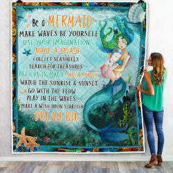 Mermaid Quilt Be A Mermaid Quilt Blanket NTB03Q