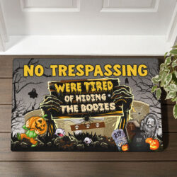 Halloween Doormat We're Tired Of Hiding The Bodies MLH1833DM