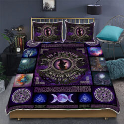 Witch Quilt Bedding Set I’m A Daughter Of The Sun And Moon THH3286QS