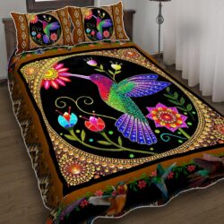 Hummingbird Quilt Bedding Set Geembi™