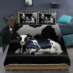 Cows Make Me Happy Quilt Bedding Set Geembi™