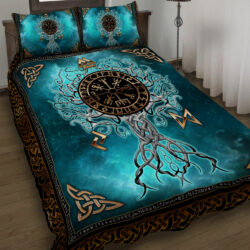 Yggdrasil Viking Quilt Bedding Set Geembi™