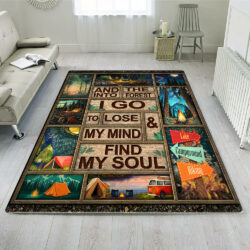 Camping Rug In The Forest NTB36R