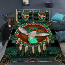 Beautiful Hummingbird V1 Quilt Bedding Set Geembi™