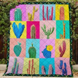 Be A Cactus In A World Of Delicate Flowers Quilt NH136 Geembi™