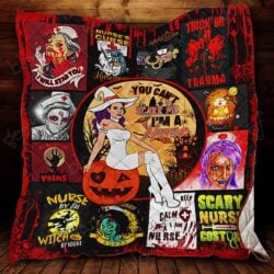 You Can't Scare Me I'm A Nurse Quilt Geembi™