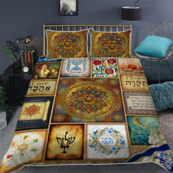 Beautiful Jewish Culture Quilt Bedding Set Geembi™