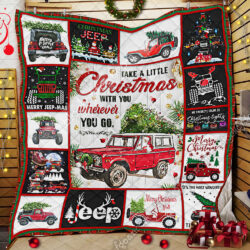 Christmas Jeep  Quilt Geembi™