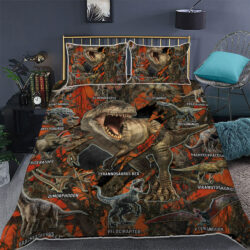 Dinosaur World Quilt Bedding Set Geembi™