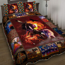 Native Symbol Geembi™ Beautiful Native American Quilt Bedding Set