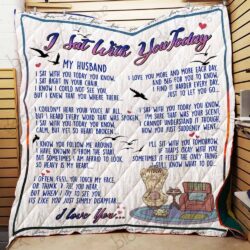 My Husband, I sat with you today Quilt WP71 Geembi™