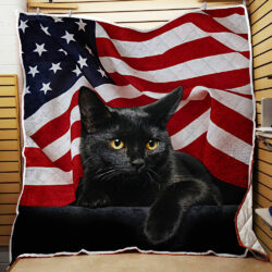Black Cat American Quilt Blanket Geembi™