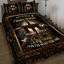 Beautiful Jesus Cross Quilt Bedding Set Geembi™