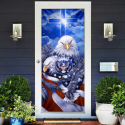 God Bless America. Eagle Door Cover