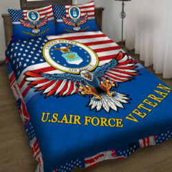 U.S. Air Force Veteran Quilt Bedding Set Geembi™
