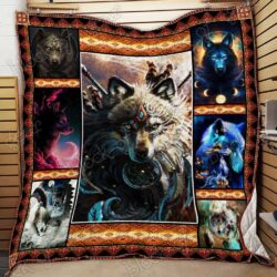 Native American Wolf Quilt THL901 Geembi™